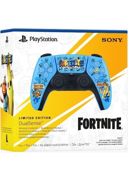 Ps5 Dualsense Wireless Controller Fortnite Limited Edition