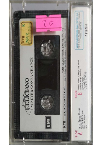 Dose Feliciano I'm Never Gonna Change Kaset fiyatları