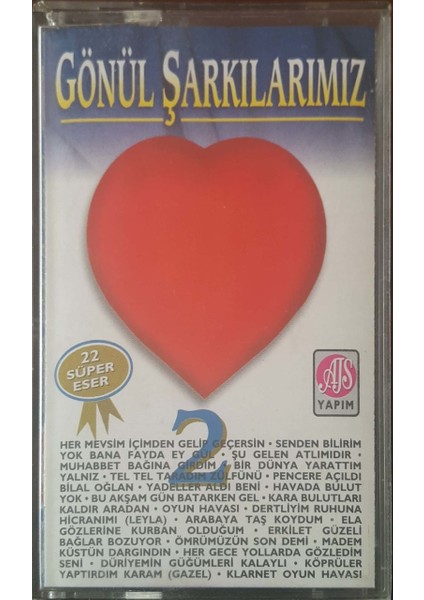 Gönül Şarkıularımız 2 Kaset