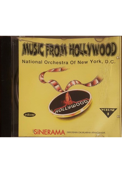 Music From Hollywood Volume 1 CD