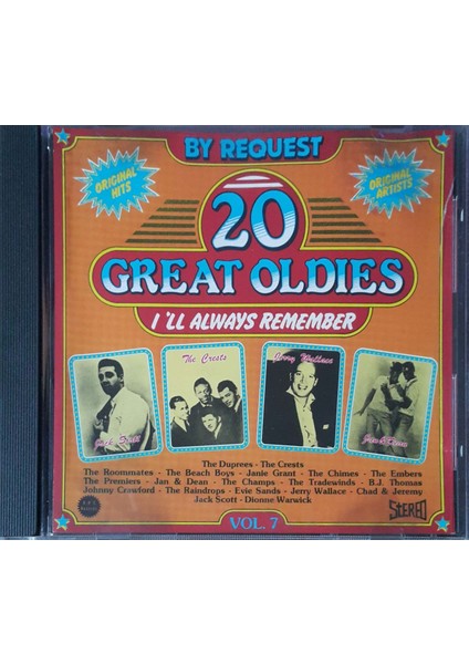 20 Great Oldies – I 'll Always Remember Vol 7 CD