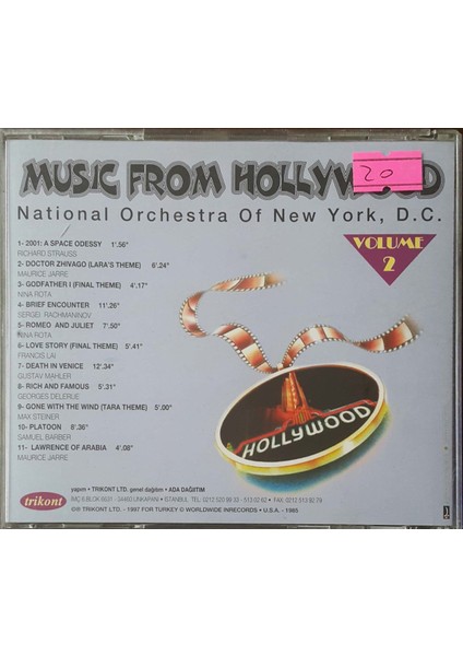 Music From - Hollywood Sinerama Voume 2 CD fiyatları