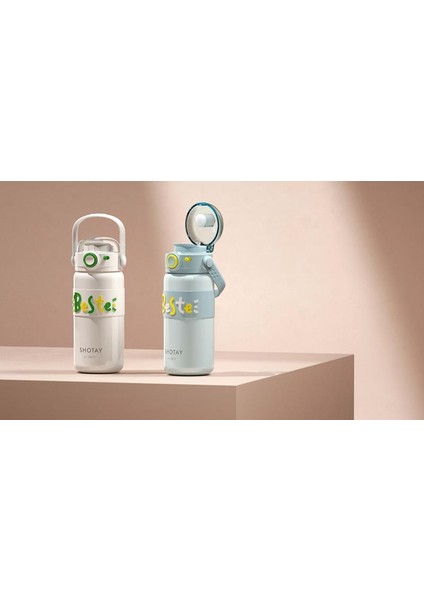 Çelik Matara Çocuk 500ML Beyaz modelleri