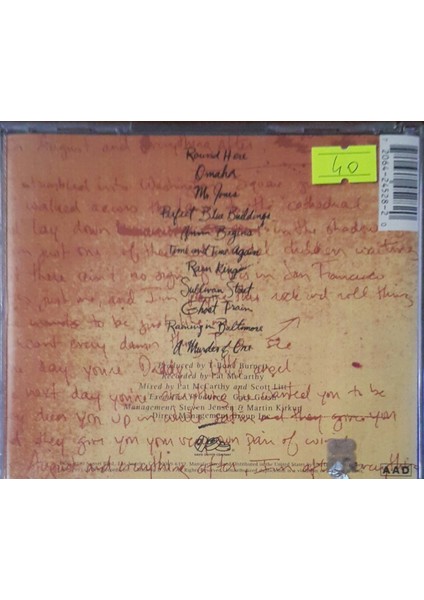 Counting Crows – August And Everything After CD fiyatları