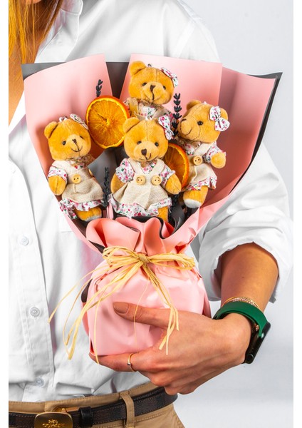 Pembe Ayıcık Buketi