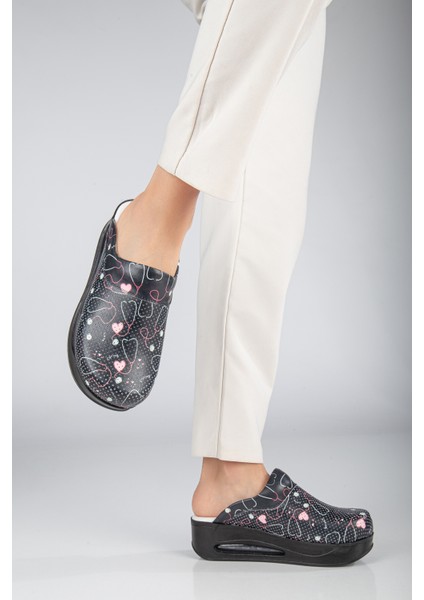 Doktor Hemşire Terliği - Sabo Terlik - Aşcı Terliği - Airmax Taban - Rahat Comforlu - Kaymaz Taban