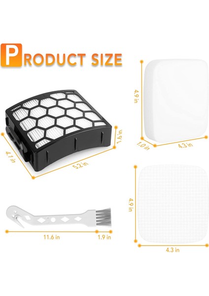 Rebirthcare ZR005202 Filtro per Aspirapolvere Rowenta X-Pert Easy 160
