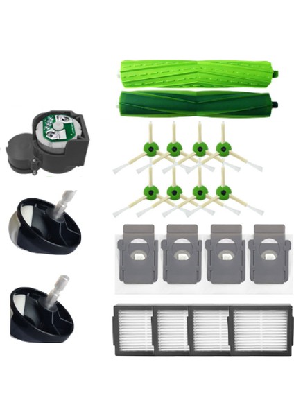 Elektrikli Süpürge Kiti Irobot Roomba I Serisi I7 E5 E6 I3 Robotik Ev Aletleri 2x Evrensel Tekerlek 1x Motor (Yurt Dışından)