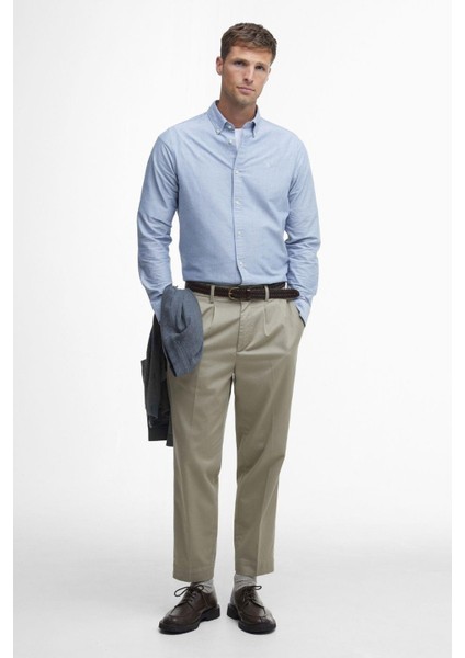 Erkek Oxtown Tailored Gömlek BL14 Dark Chambray