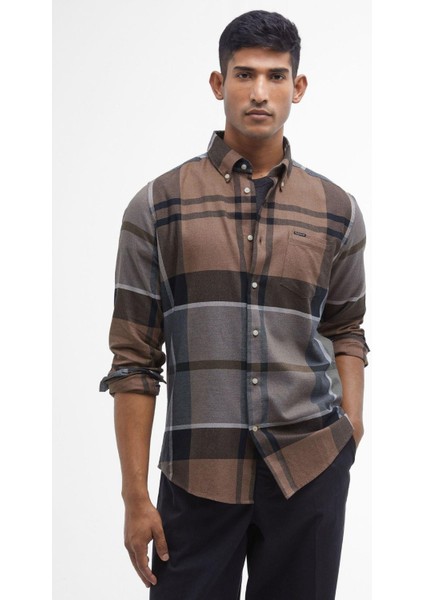 Erkek Dunoon Tailored Gömlek TN65 Cedarwood