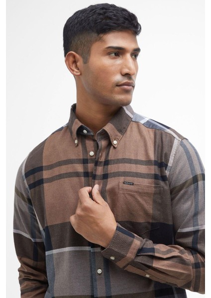 Erkek Dunoon Tailored Gömlek TN65 Cedarwood