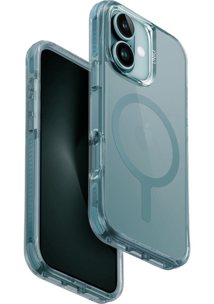 Iphone 16 Kılıf Combat Serisi Üç Katmanlı Magsafe Özellikli (Magclick™) Koruyucu Kılıf