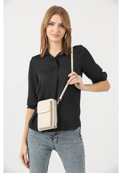 Kadın Çapraz Askılı Telefon Bölmeli Cüzdan Çanta indirimleri