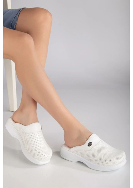 Doktor Hemşire Terliği - Sabo Terlik - Aşcı Terliği -Klasik Taban - Rahat Comforlu - Kaymaz Taban
