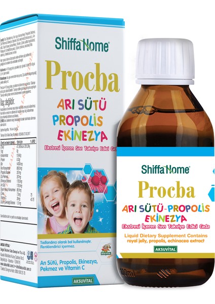 Procba Arı Sütü Propolis Ekinezya