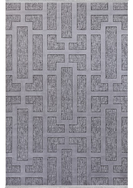 Ipek Mekik Halı Ro x anne 17259 Modern ve Spor Desenli Üst Dokuma Halı