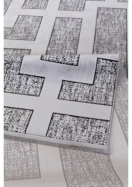 Ipek Mekik Halı Ro x anne 17259 Modern ve Spor Desenli Üst Dokuma Halı