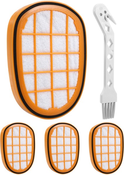 Speedpro Max Aqua El Tipi Elektrikli Süpürge FC6812 FC6813 FC6822 FC5005/01 Yedek Için 4'lü Paket Filtre (Yurt Dışından)