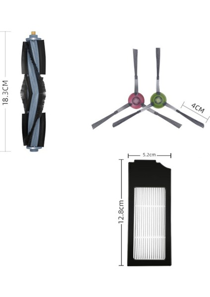 X1 Omni / Turbo Plus T10 Robot Süpürge Aksesuarları Için Yedek Parçalar (Yurt Dışından)