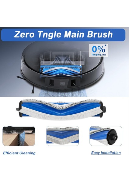 T30 Pro OMNI/T30 Omni Robot Süpürge Ana Yan Fırça Hepa Filtre Paspas Pedleri Aksesuarları (Yurt Dışından) fiyatları