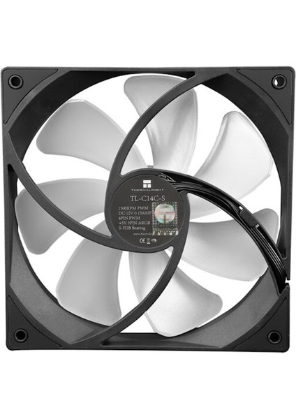 TL-C14C-S ARGB 140mm Siyah Kasa Fanı
