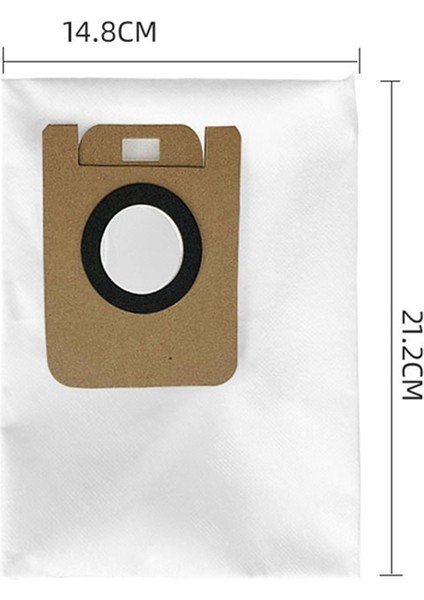 Adet Toz Torbası Xiaomi Dreame Bot Z10 PRO/L10 Artı Otomatik Boş Robotlu Süpürge Yedek Yedek Parça (Yurt Dışından) fırsatları