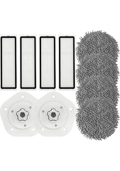 Xiaomi Mijia Pro STYTJ06ZHM Robot Süpürge Parçaları Aksesuarları Için Yedek Hepa Filtre Paspas Bezleri (Yurt Dışından)