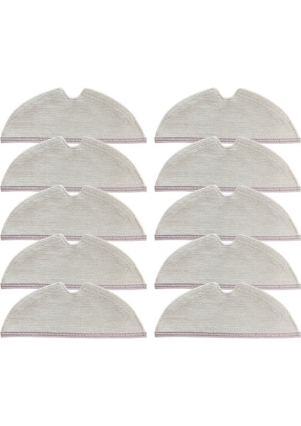 Xiaomi 1s SDJQR01RR Için 10 Adet Paspas Bezi Paçavra Roborock S5 S5 Max S6 S6 Maxv S6 Pure E4 E5 Q7MAX T8 Elektrikli Süpürge (Yurt Dışından)