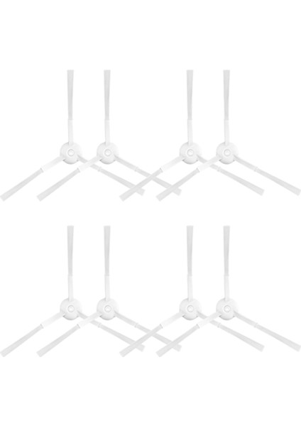 Tefal Rowenta X-Plorer SERIE60 RG7447 RG7455WH Scrubbers Yan Fırça Aksesuarları Için 8 Adet (Yurt Dışından)