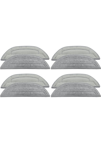 Roborock S8 Maxv ULTRA/G20S/S8PRO Maxv Robot Süpürge Mikrofiber Paspas Bezi Aksesuarları Için 8 Adet Yedek Paspas Bezi (Yurt Dışından)