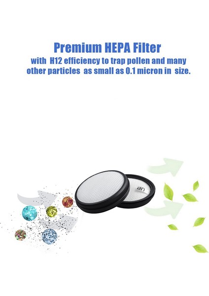 Xiaomi Jımmy B505 B506 B603 B603PRO Bx5 Mite Temizleyici Temizleyici Yedek Hepa Filtresi Için 6 Adet Hepa Filtresi (Yurt Dışından) modelleri