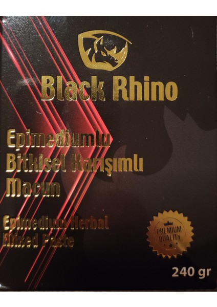 Black Rhino Epimedyumlu Bitkisel Macun 240 gr