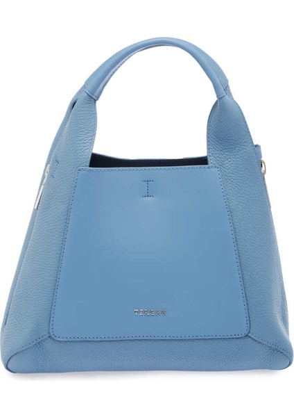 Mavi Hakiki Deri Kadın El Çantası - S24Y1BC80262-L5I