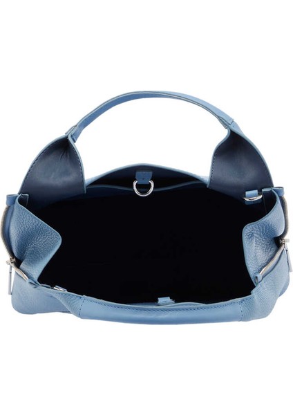 Mavi Hakiki Deri Kadın El Çantası - S24Y1BC80262-L5I fırsatları