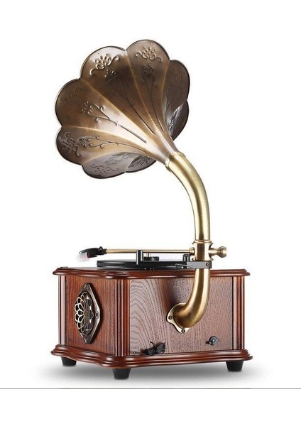 *ücretsiz Kargo Record Master – Wooden Classic Serisi RMJ-209C Pikap – Radyo – Bluetooth – USB – 33, 45 Devir Plak Çalar