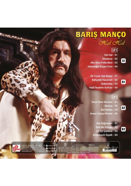 Barış Manço – Hal Hal LP fiyatları