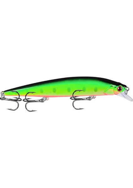 No.6 Tarzı 1 Adet Gerçekçi Sallantılı Yem Balıkçılık Yemi 3D Gözler 14CM.5G Levrek Yapay Sert Yem Balıkçılık Donanımı Yüzen Yem 6# Kanca Ile (Yurt Dışından)
