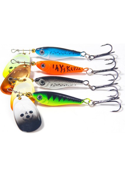 Beyaz Stil 80MM 11G 1 Adet Döner Sırıltılı Metal Vıb Titreşimli Yem Kaşığı Olta Yemleri 11G15G 20G Jig Alabalık Balıkçılık Sert Yemler Takımı Pesca (Yurt Dışından)