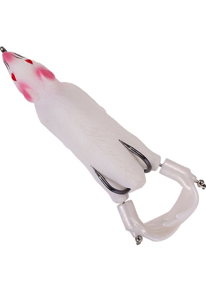 No.7 Tarzı Pervane Flipper Ördek Balıkçılık Yemi Yumuşak Yem Sanal Yem 3D Gözler Sallanan Jig Minnow Yumuşak Yem Yüzme Yemi (Yurt Dışından)