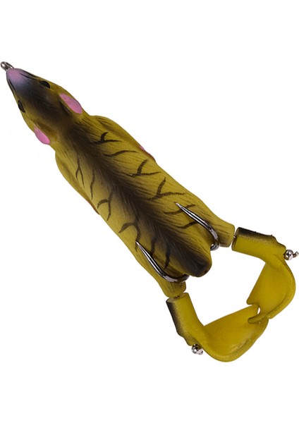 No.7 Tarzı Pervane Flipper Ördek Balıkçılık Yemi Yumuşak Yem Sanal Yem 3D Gözler Sallanan Jig Minnow Yumuşak Yem Yüzme Yemi (Yurt Dışından)