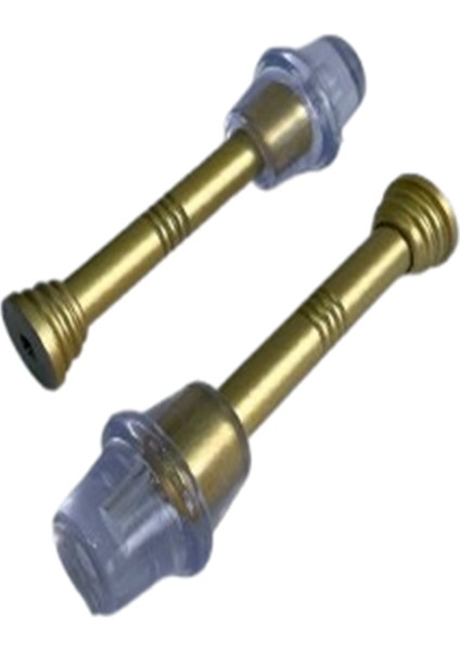 Kapı Stoperi Metal Sarı - 10 cm - 2 Adet