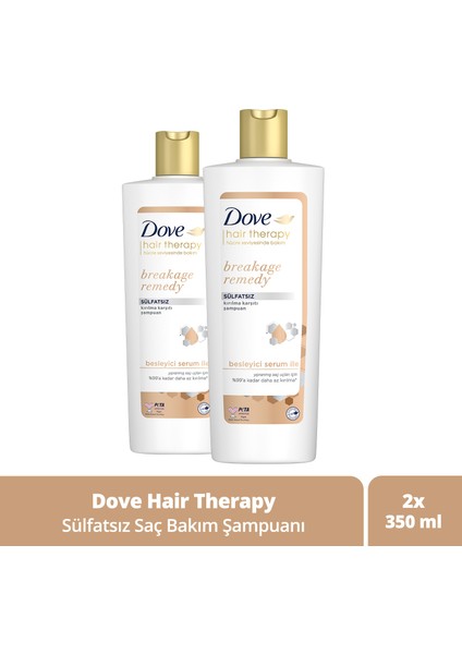 Hair Therapy Saç Bakım Şampuanı Breakage Remedy %0 Sülfat 350 ml x 2