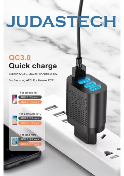 Z5 Universal Çoklu Şarj Adaptörü -48W