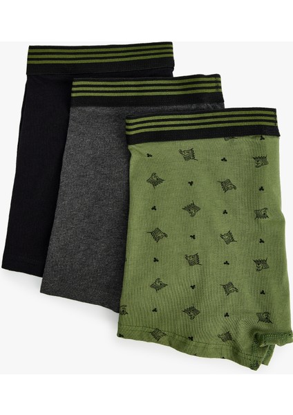 3'Lü Boxer Seti Pamuklu Oyun Baskılı fiyatları