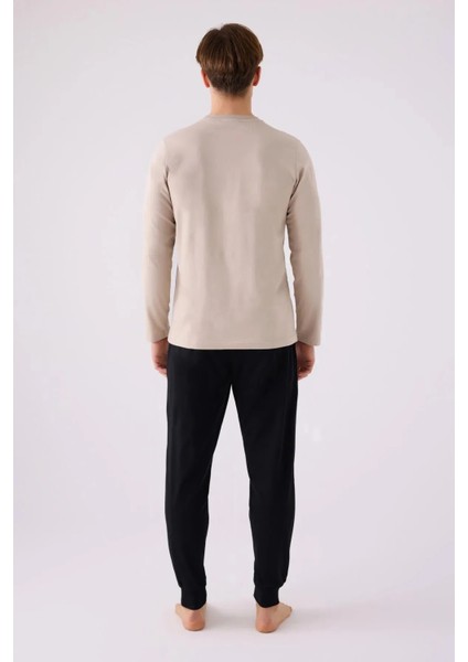 Pamuk Uzun Kol Erkek Pijama Takım 3138 indirimleri