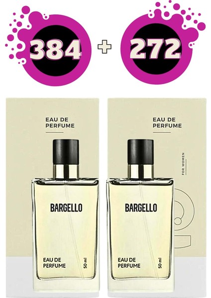 384 Floral + 272 Floral 50 ml Kadın Parfüm Seti