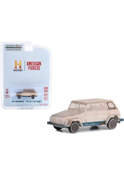 1974 Volkswagen Type 181 (The Thing) 1/64 Model Araba