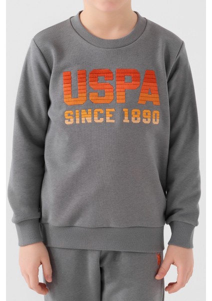 U.s. Polo Assn Erkek Çocuk Gri Eşofman Takımı fırsatları