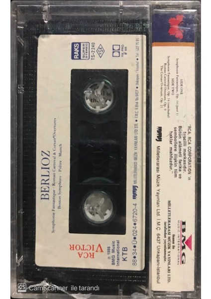 Berlioz Symphonie Fantastique Kaset fiyatları