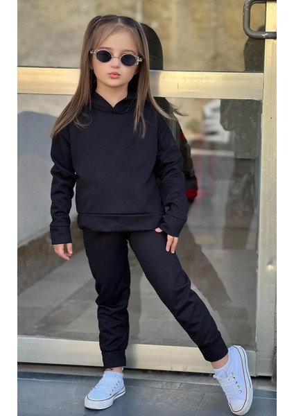 Kız Çocuk Baskılı Eşofman Takımı Kreş Anaokulilkokul